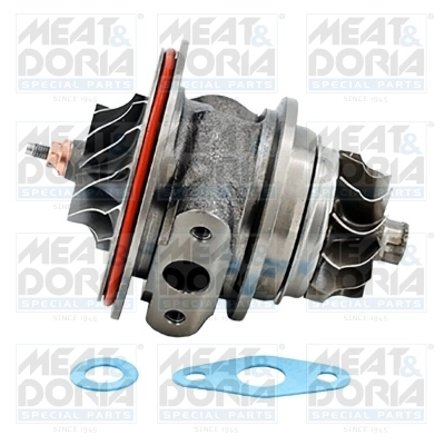 Core assembly, turbocharger